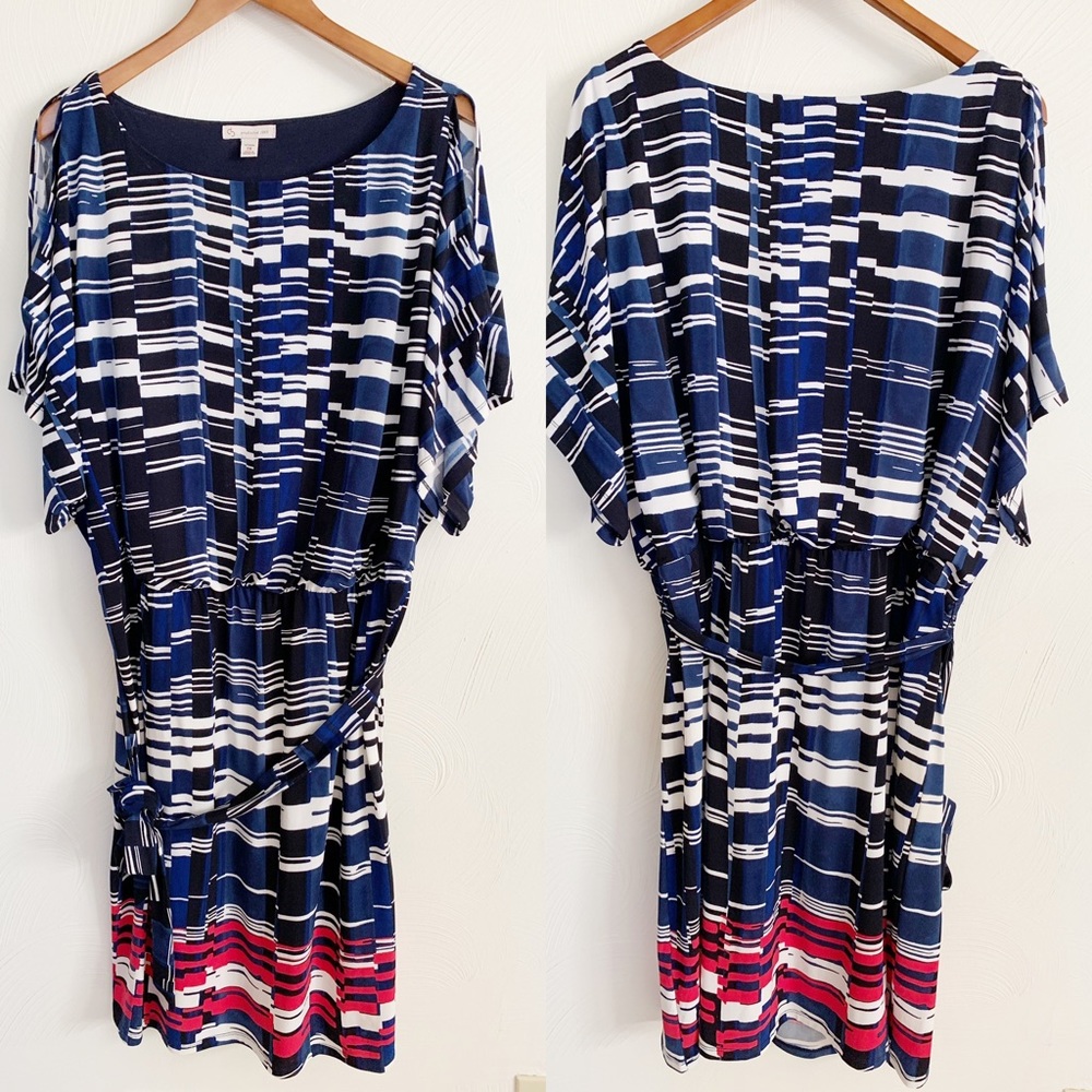Dress Barn Plus Size Cold Shoulder Dress